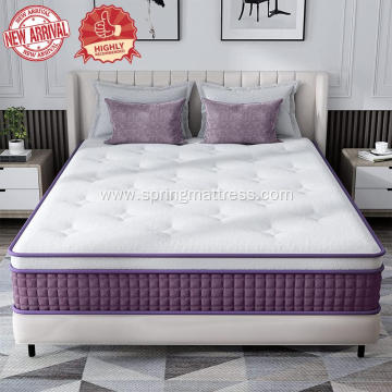 PK17 Wholesale soft memory foam bed spring mattress